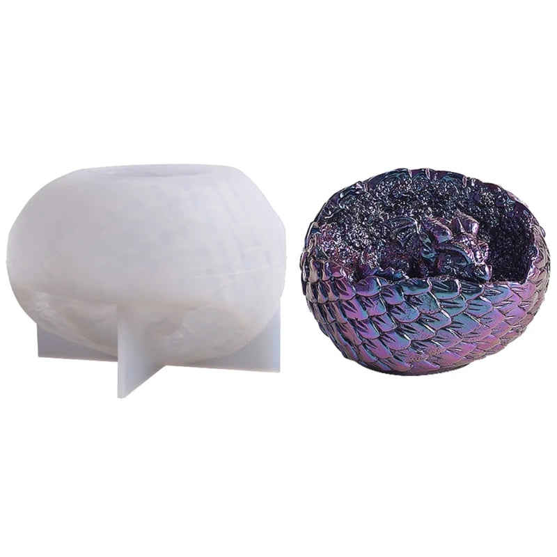 Dinosaur Egg Silicone Soap Candle Chocolate Mould