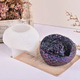 Dinosaur Egg Shaped Silicone Moulds Soap Candle Chocolate Mould