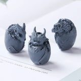 Dragon Eggs Silicone Mould Dragon Skull Resin Mold