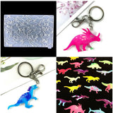 Dinosaur Family Silicone Mold for Resin Crafting
