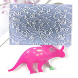 Dinosaur Family Silicone Mold for Resin Crafting