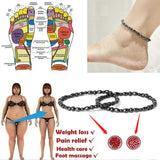 Magnetic Hematite Anklet for Weight Loss