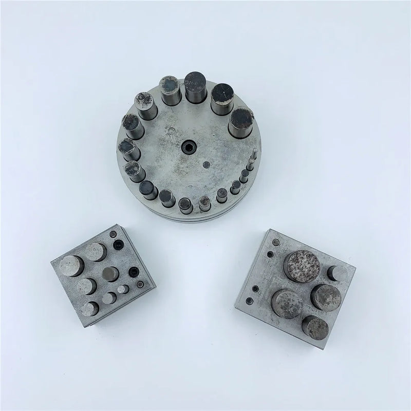 Circle Disc Cutter Set 5/17 Hole Punches Jewelry Making Metal Cutting