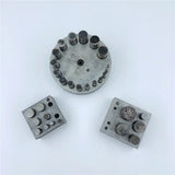 Circle Disc Cutter Set 5/17 Hole Punches Jewelry Making Metal Cutting