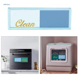 Dishwasher Resin Mold Kit Clean Dirty Sign Epoxy Resin Silicone Molds