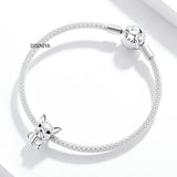Bulldog Metal Beads 925 Sterling Silver Charm for Women Bracelet