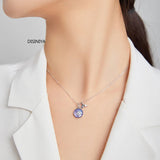 Dream Fish Tail Scale Necklace 925 Pure Silver Women's Gift Jewelry