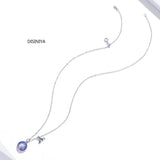 Dream Fish Tail Scale Necklace 925 Pure Silver Women's Gift Jewelry