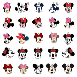 Minnie Mouse High Epoxy Resin Pendants DIY Accessories