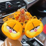 Garfield Cat Shoulder Bag Wallet Coin Purse Keychains for Women Kids