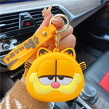 Garfield Cat Shoulder Bag Wallet Coin Purse Keychains for Women Kids