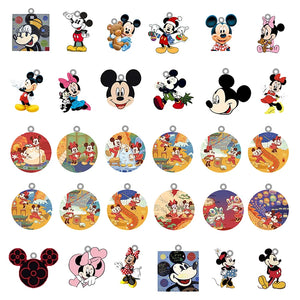Mickey Mouse Resin Charms Pendants for DIY Jewelry