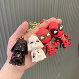 Darth Vader Anime Star Wars PVC Doll Keychain Gift