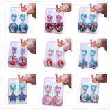 Frozen Children Ear Clip Earrings Princess Series Baby Girl Jewelry Gift