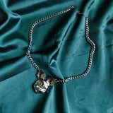 Mickey Women's Cartoon Long Necklace High Collar Jewelry