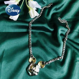 Mickey Women's Cartoon Long Necklace High Collar Jewelry