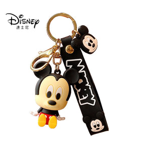 Mickey Mouse Keychain Anime Key chain Toys Minnie Lovely Car Couple Bag Keyrings