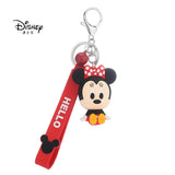 Mickey Mouse Keychain Anime Key chain Toys Minnie Lovely Car Couple Bag Keyrings