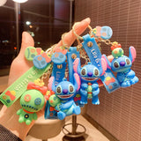 Stitch Keychain Lilo & Stitch Doll Keyring Couple Bag Charm Keychain Car