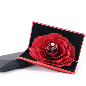 Velvet Box For Ring Earring Necklace Set