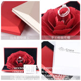 Velvet Box For Ring Earring Necklace Set