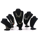 Flannel Jewelry Display Stand for Earrings Necklaces
