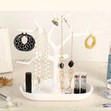 Jewelry Organizer Tree Stand Necklace Earrings Holder