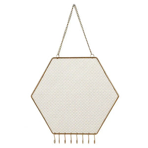 Display Rack Metal Multi-functional Earring Necklaces Storage