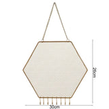 Display Rack Metal Multi-functional Earring Necklaces Storage