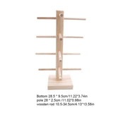 Jewelry Display Rack Ring Shelf Necklace Holder Sunglasses Mount