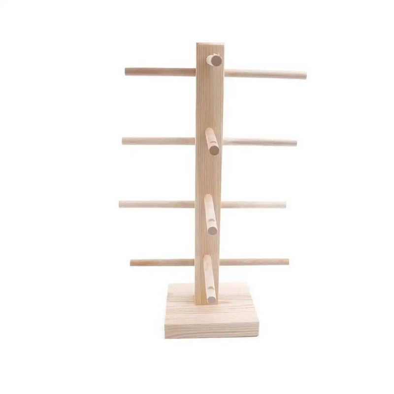 Jewelry Display Rack Ring Shelf Necklace Holder Sunglasses Mount