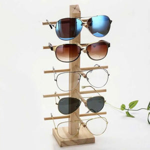 Jewelry Display Rack Ring Shelf Necklace Holder Sunglasses Mount