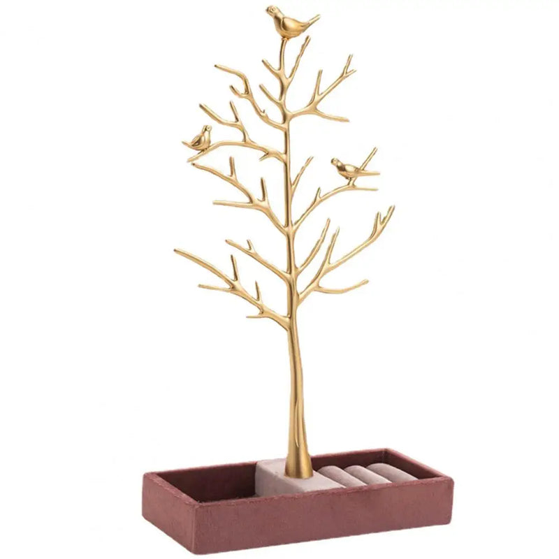 Nordic Style Jewelry Display Stand with Large Capacity