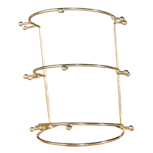 Three Layer Bridal Headdress Holder Display Stand for Bracelet