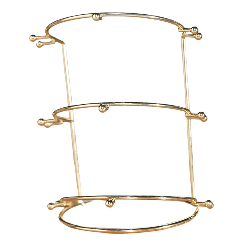 Three Layer Bridal Headdress Holder Display Stand for Bracelet