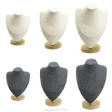 Portrait Necklace Bust Holder Jewelry Display Stand