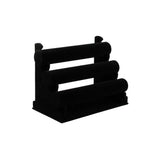 Velvet Jewelry Display Stand Portable Storage Rack Holder