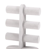 Suede Jewelry Display Stand Organizer Shelf