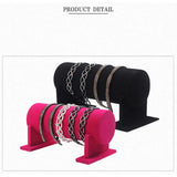 Jewelry Organizer Display Stand Row Bracelets Holder