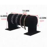 Jewelry Organizer Display Stand Row Bracelets Holder