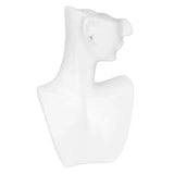 Clear View Jewelry Display Bust Stand for Pendants, Earrings