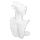Clear View Jewelry Display Bust Stand for Pendants, Earrings