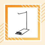 Transparent Vertical Jewelry Display Stand Lightweight Metal Holder