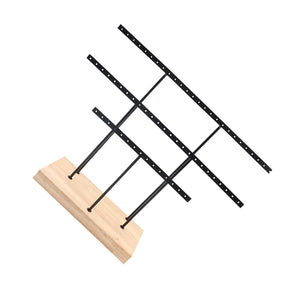 Wooden Earrings Shelf Jewelry Holder