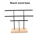 Wooden Earrings Shelf Jewelry Holder