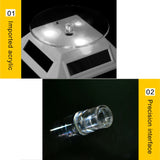 Display Stand Watch Rack Solar Showcase Earrings Turntable Rotary