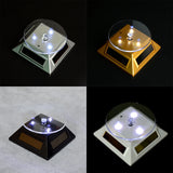 Display Stand Watch Rack Solar Showcase Earrings Turntable Rotary