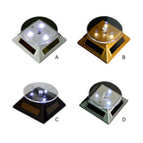 Display Stand Watch Rack Solar Showcase Earrings Turntable Rotary