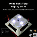 Display Stand Watch Rack Solar Showcase Earrings Turntable Rotary