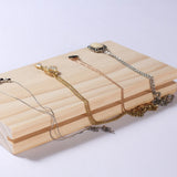 Wooden Jewelry Display Stand Retro Hard Skidproof Holder